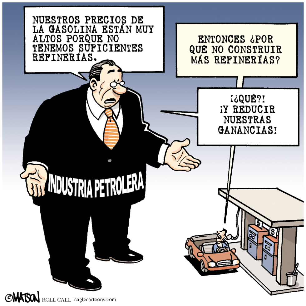  EXCUSAS DE LA INDUSTRIA PETROLERA  by Daryl Cagle