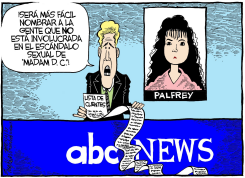 EL ESCANDALO SEXUAL DE MADAM DC /  by Bob Englehart