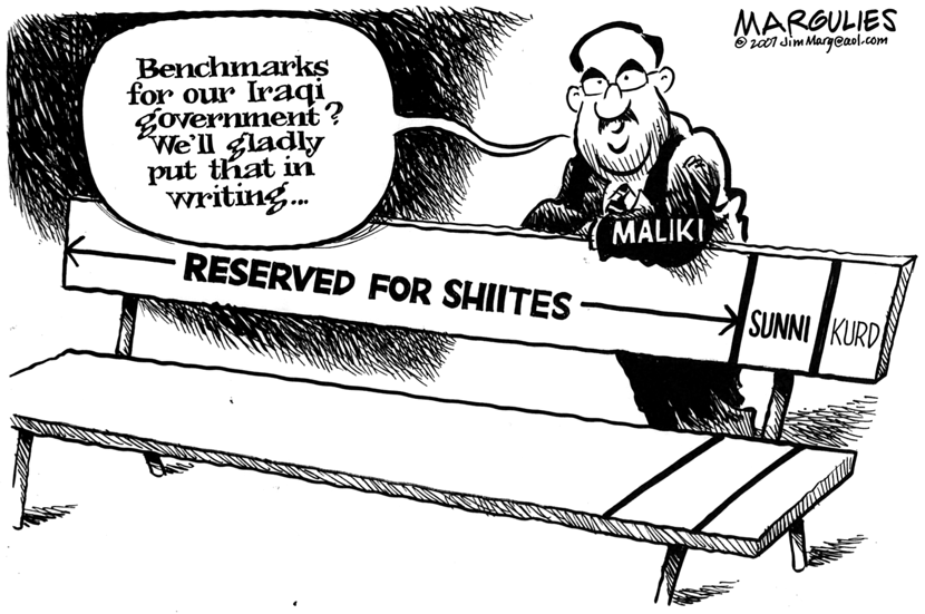 Iraqi government benchmarks