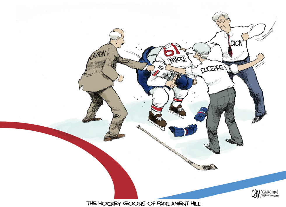 CANADA Hockey Goons COLOR