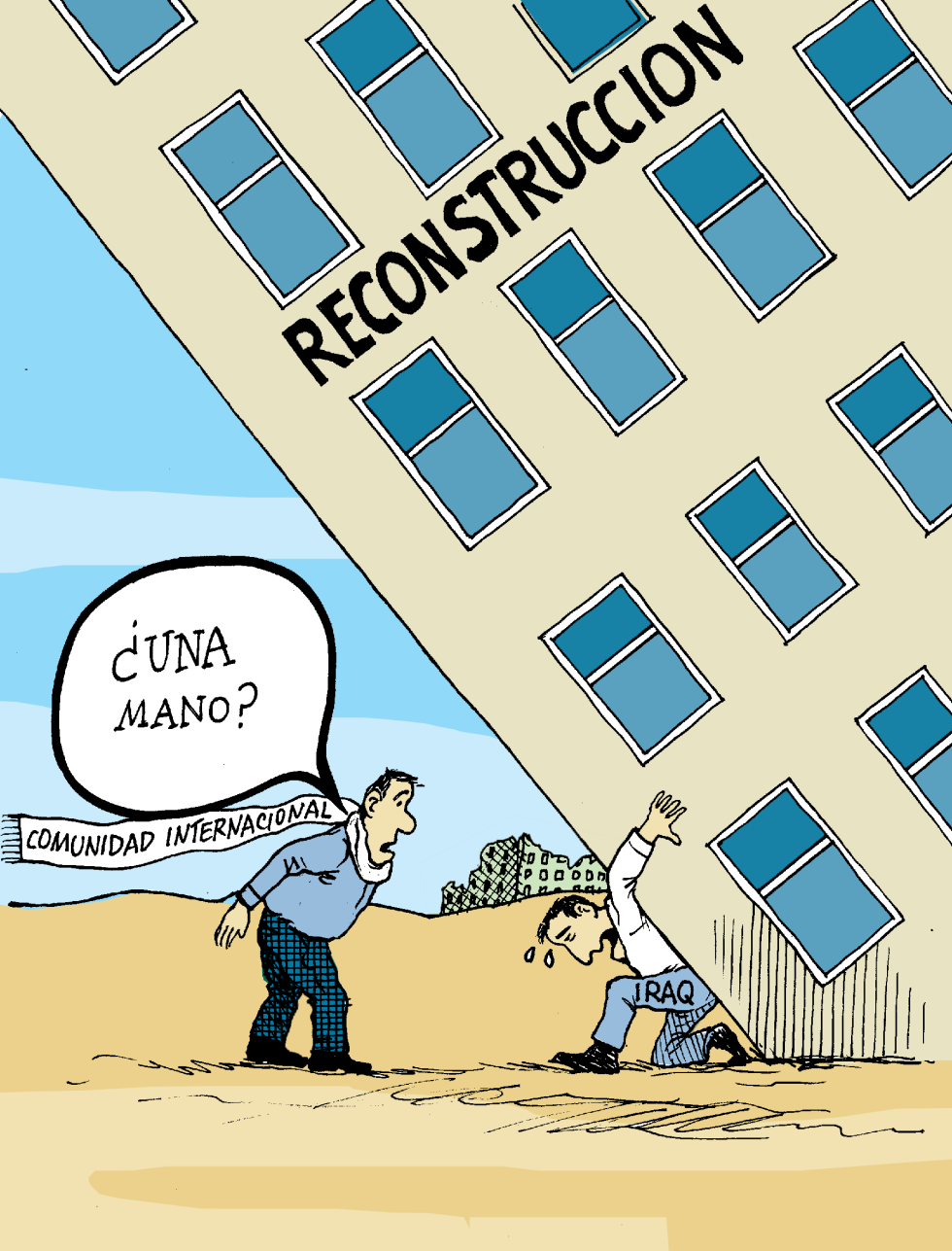 La reconstruccion de Iraqcol