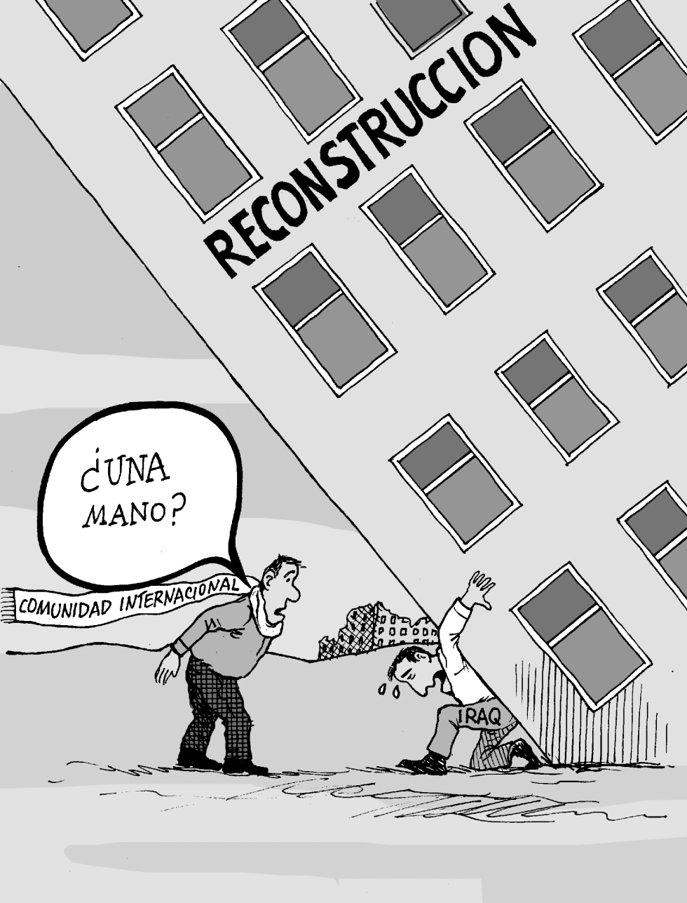 La reconstruccion de Iraq