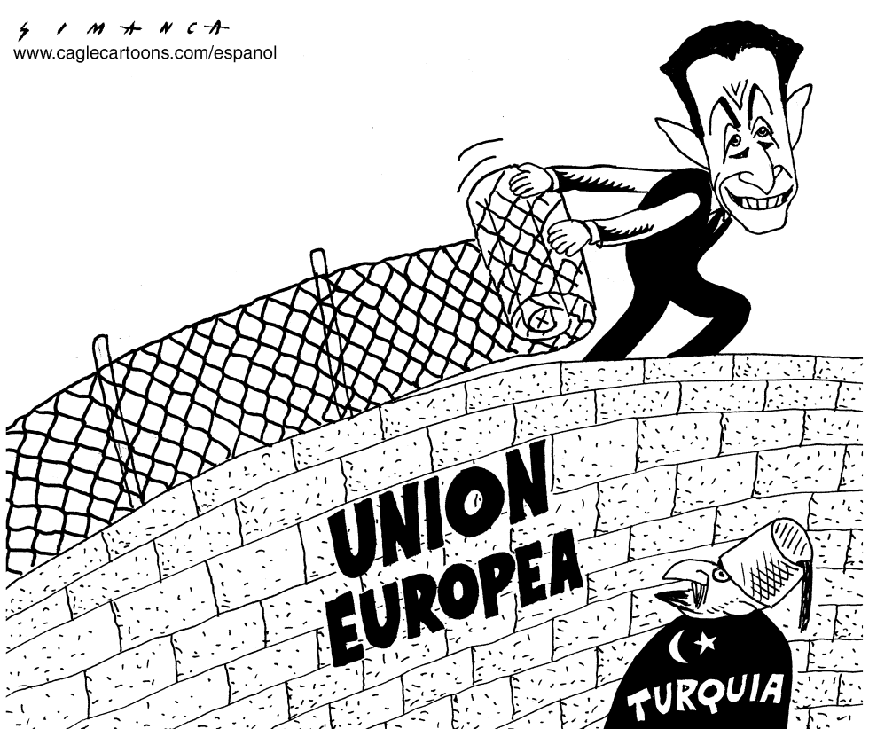  SARKOZY  Y TURQUIA by Osmani Simanca