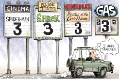 THOSE LOUSY SEQUELS by Joe Heller