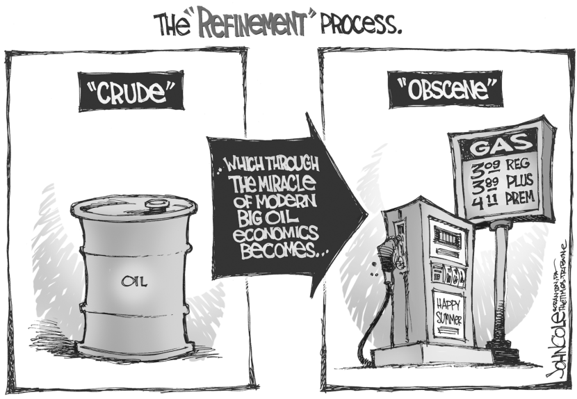 Obscene gas prices