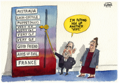 NEW ZEALANDS POSITION ON AMERICAS BUSH CHART by Chris Slane