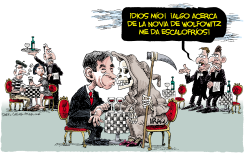 LA NOVIA DE WOLFOWITZ Y EL MUNDO /  by Daryl Cagle