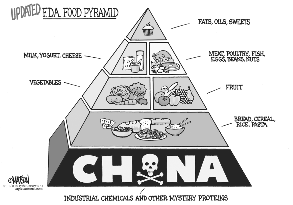  UPDATED FDA FOOD PYRAMID by RJ Matson