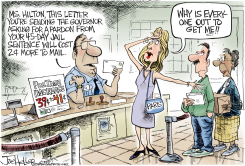 POSTAGE AND PARIS by Joe Heller