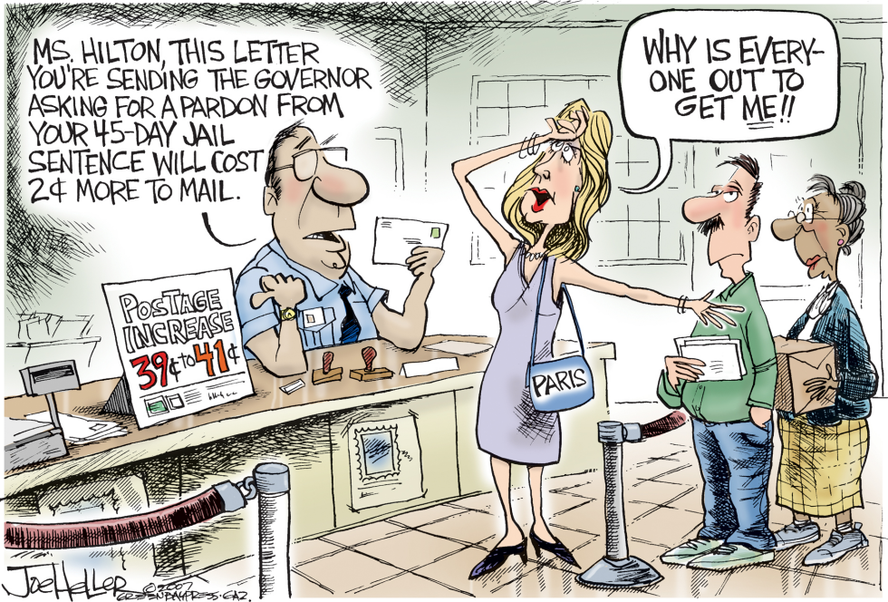 Postage and paris