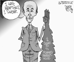 GIULIANI PLANNED PARENTHOOD by Gary McCoy