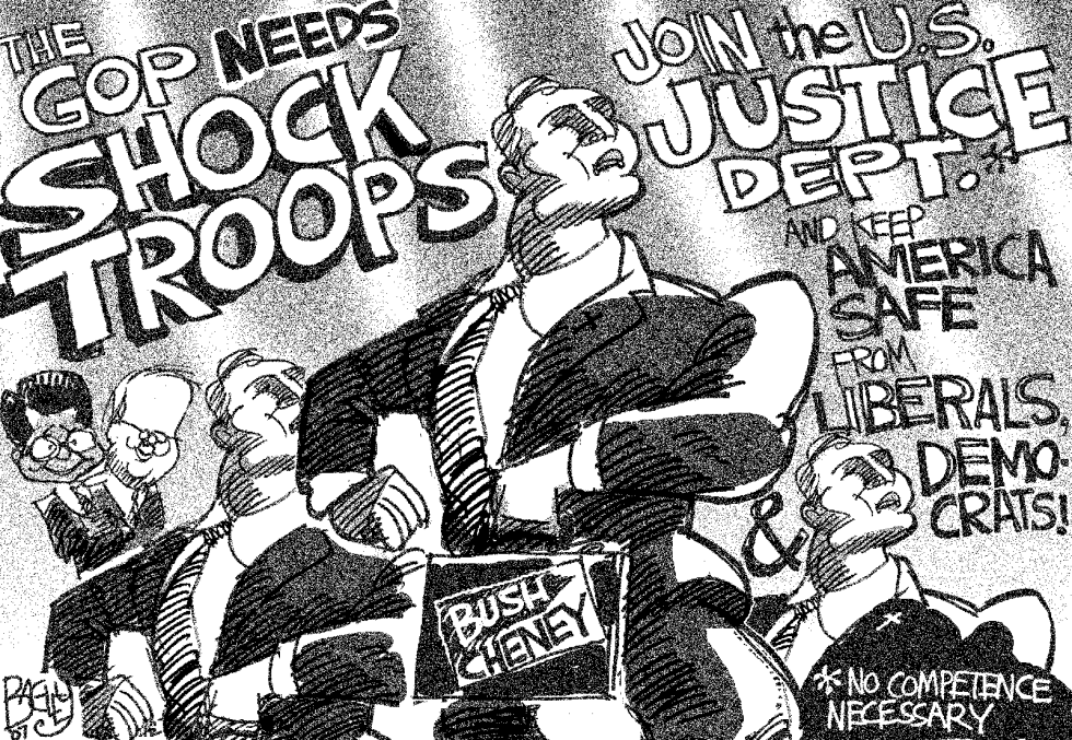 Justice Dept GOP