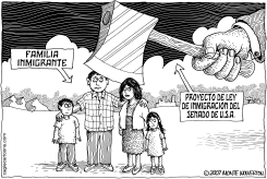 MENOSPRECIANDO A LAS FAMILIAS INMIGRANTES by Monte Wolverton