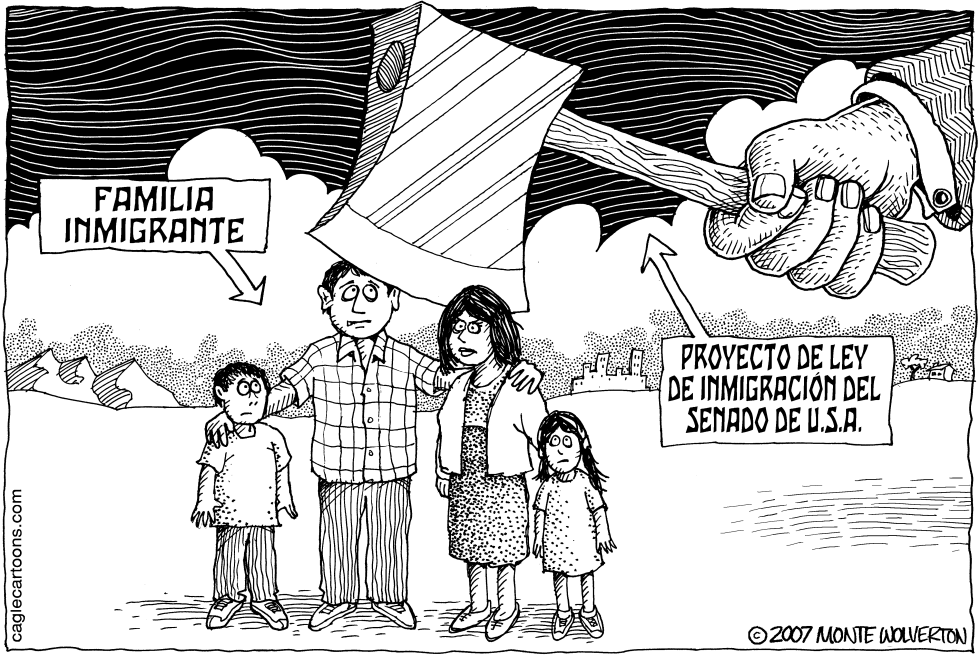  MENOSPRECIANDO A LAS FAMILIAS INMIGRANTES by Wolverton