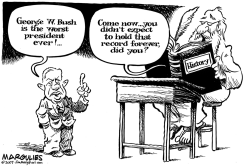 CARTER KNOCKS BUSH by Jimmy Margulies