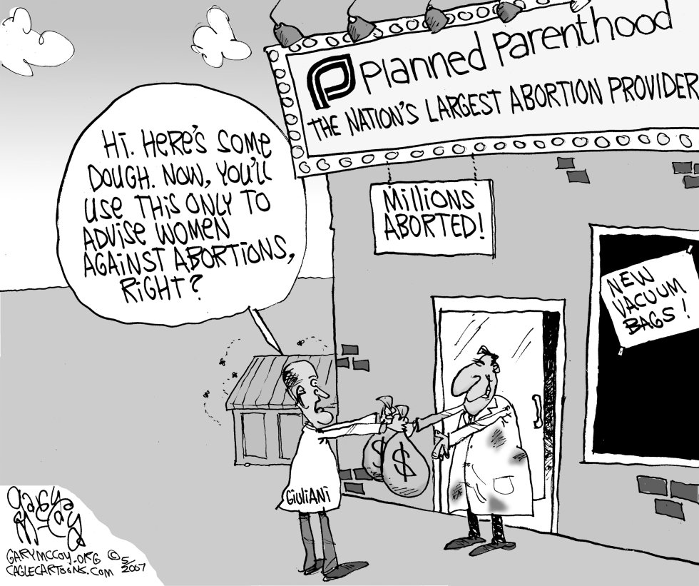 Giuliani Planned Parenthood Donations