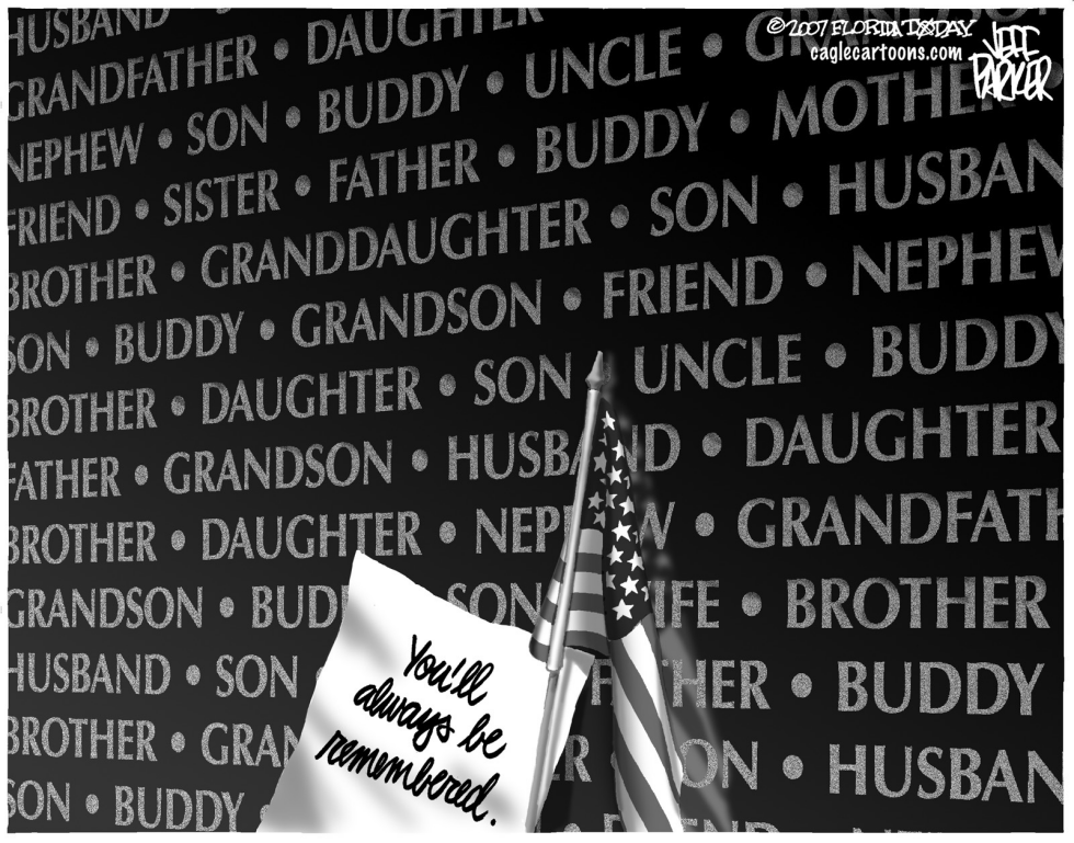 Memorial Day Wall