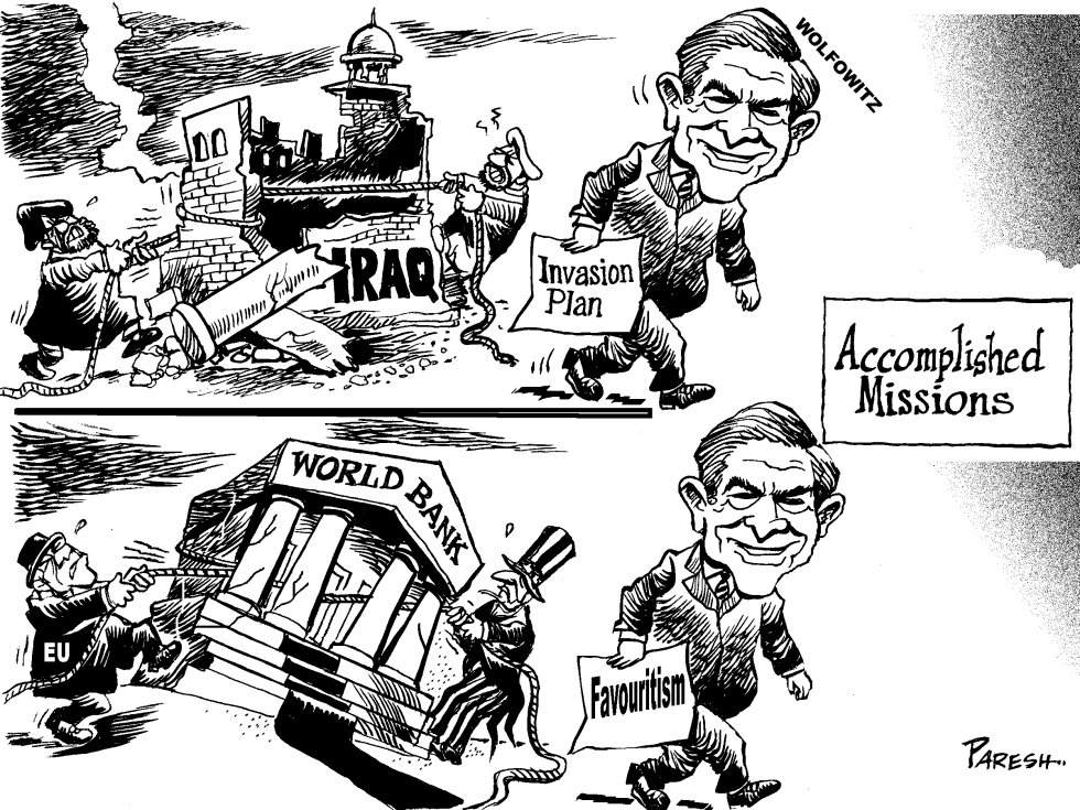 Missions of  Wolfowitz