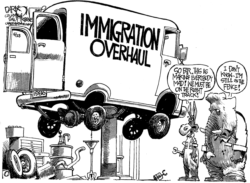  IMMIGRATION OVERHAUL by John Darkow