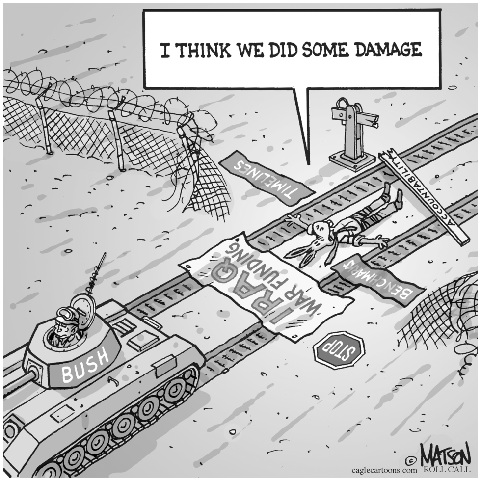 Democrats Rolled Over