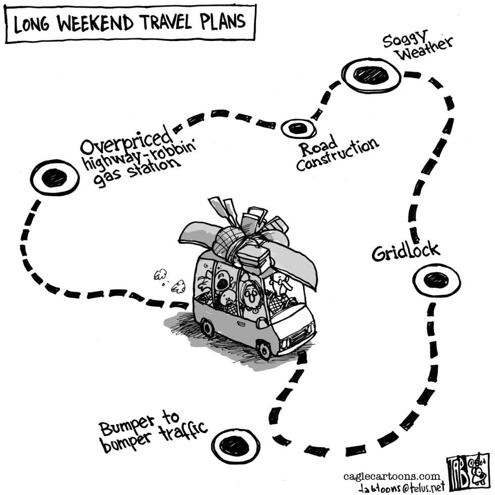 Long weekend travel