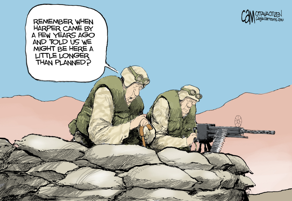 CANADA Old Soldiers COLOR