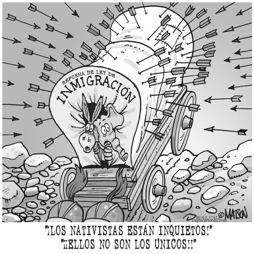  REFORMA DE LEY DE INMIGRACION ATACADA POR TODOS LADOS by RJ Matson