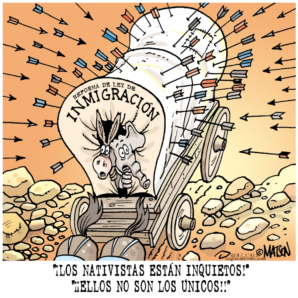  REFORMA DE LEY DE INMIGRACION ATACADA POR TODOS LADOS  by RJ Matson