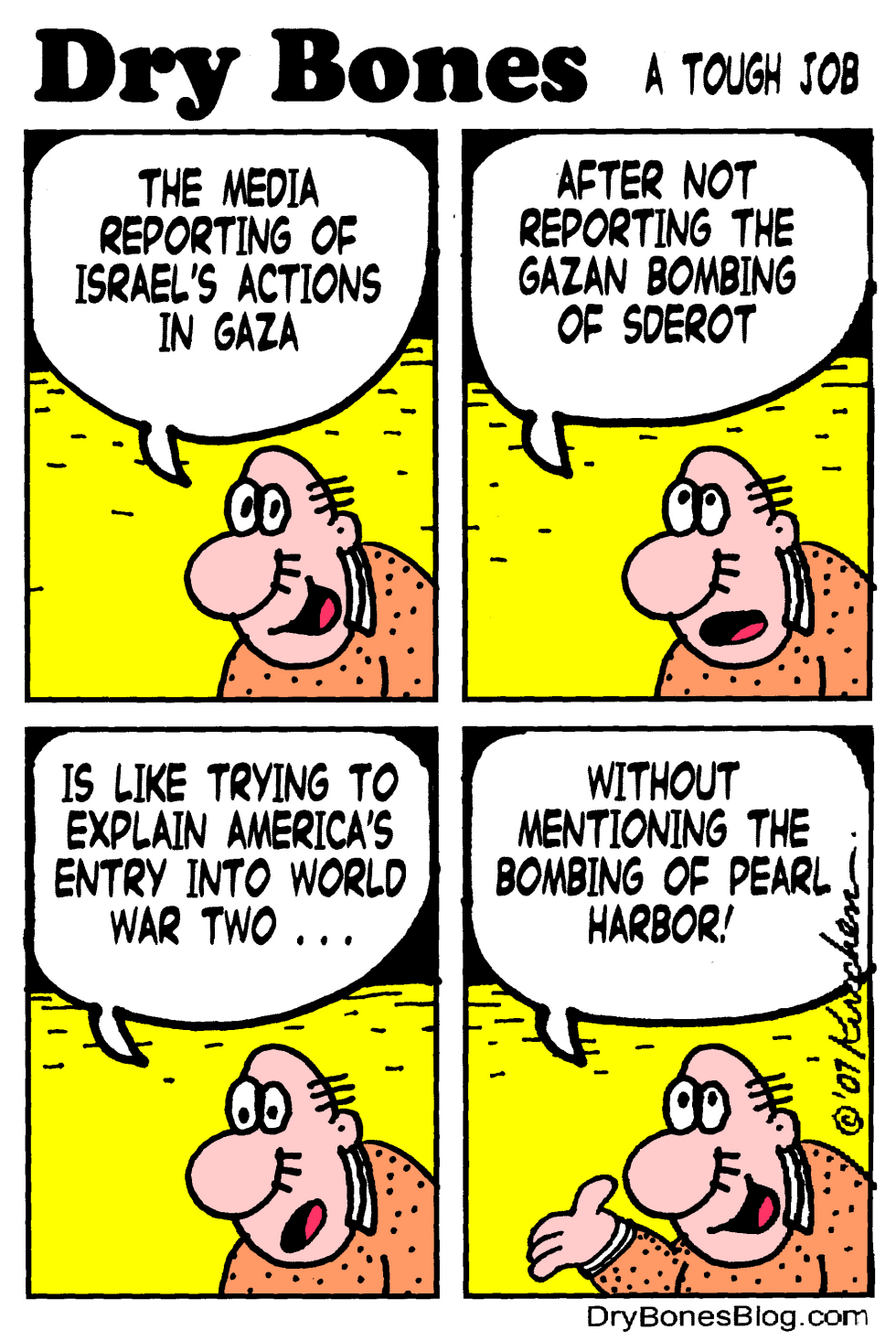  GAZA AND THE MEDIA by Yaakov Kirschen