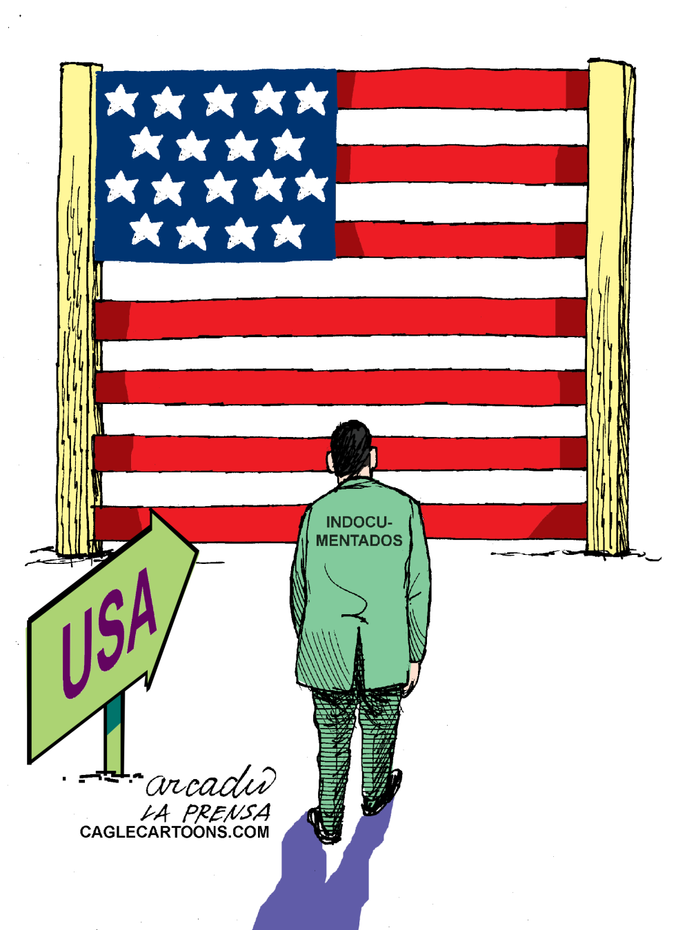 Los indocumentados en EEUU
