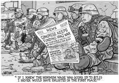 MINIMUM WAGE HIKE by R.J. Matson