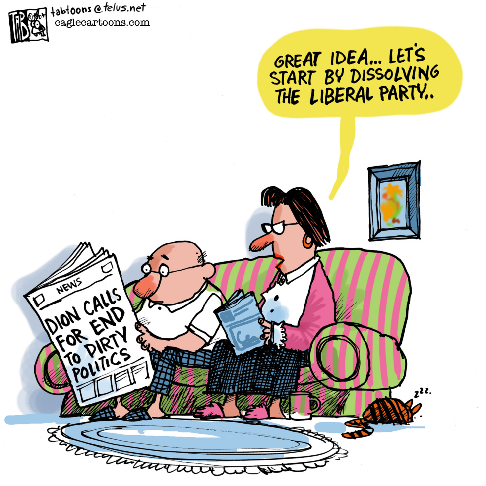 CANADA Dirty politics COLOUR