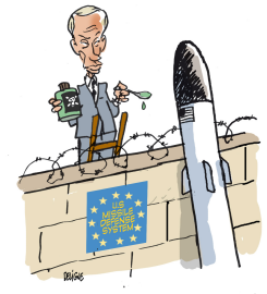 PUTIN MISSILE SYSTEM SHIELD by Frederick Deligne
