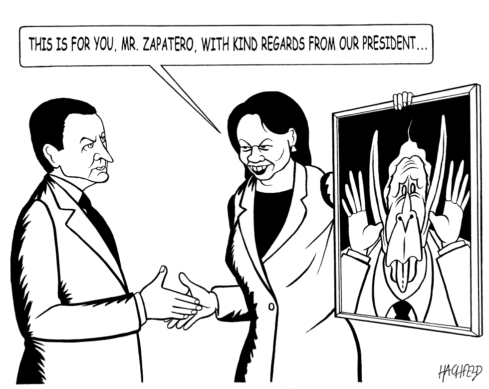 Condi in Madrid