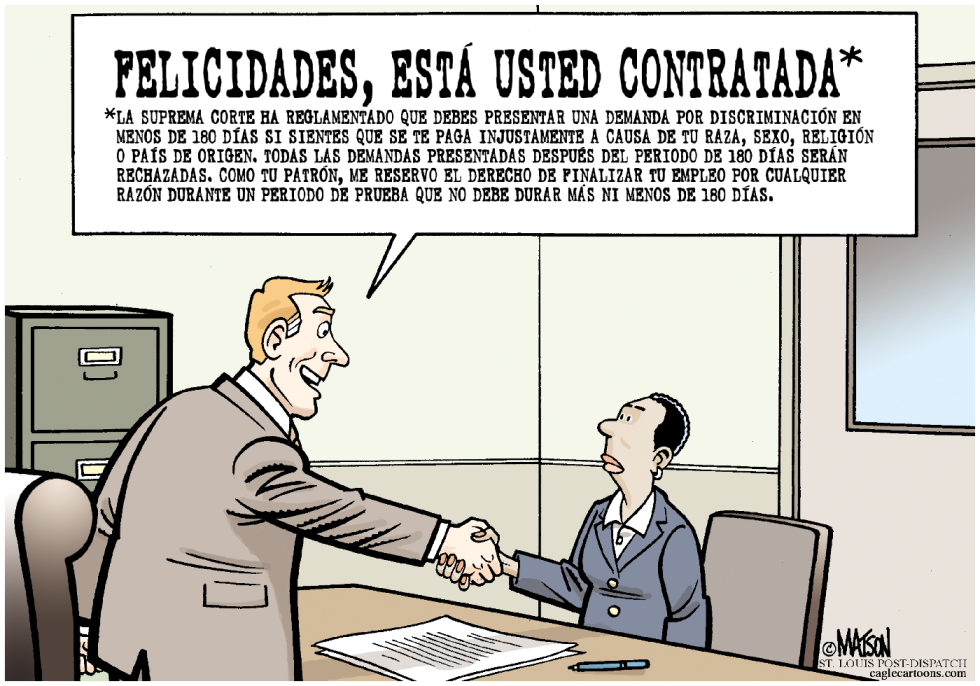 Disparidad en la Paga: La letra chiquita / COLOR