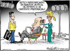 FRED THOMPSON /  by Bob Englehart