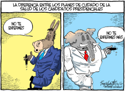 PLANES PARA EL CUIDADO DE LA SALUD / by Bob Englehart