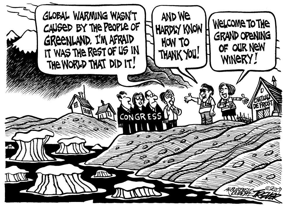 Pelosi in Greenland CORRECTION