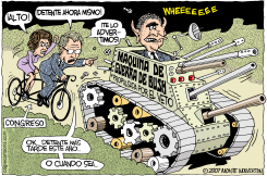 DETENIENDO LA MAQUINA DE GUERRA DE BUSH /  by Monte Wolverton
