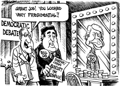 RICHARDSON GOES DEBATING by John Trever