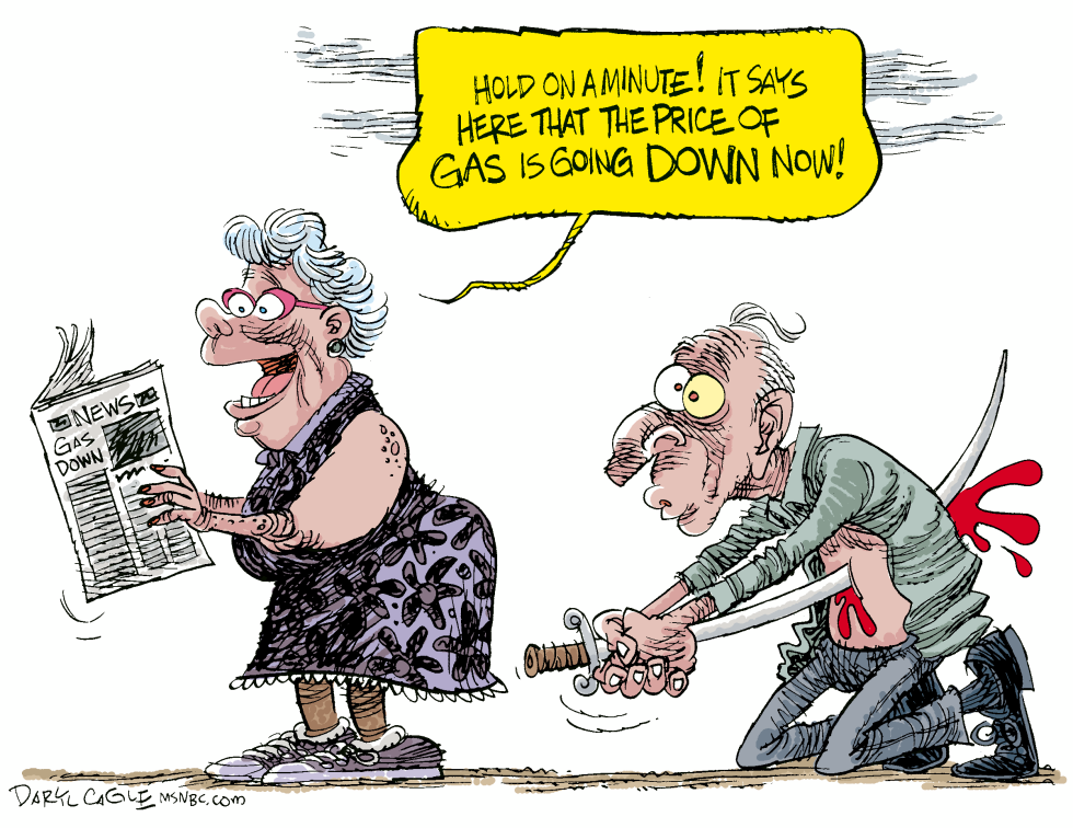 Gas Prices Drop Color