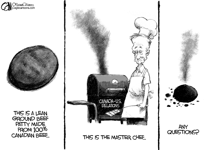 CANADA Cooked Burger