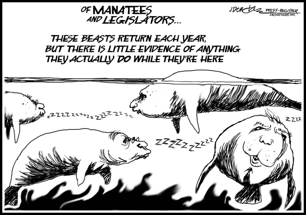 Lazy state legislators