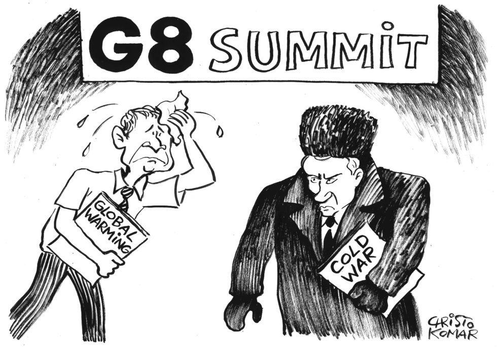 Bush&Putin agenda - B&W