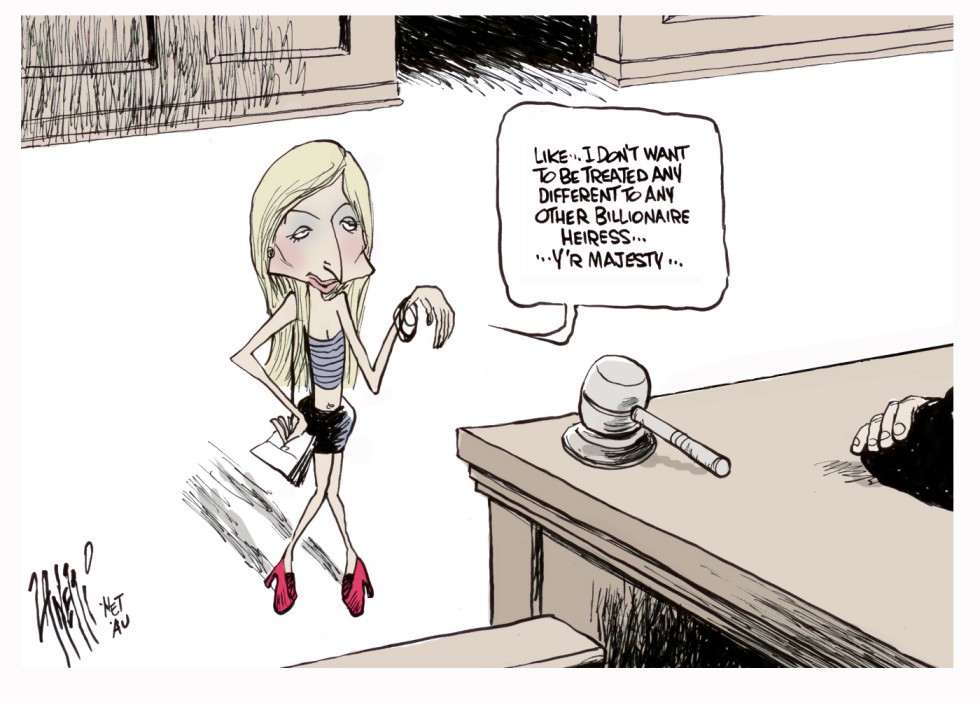 Paris in Court