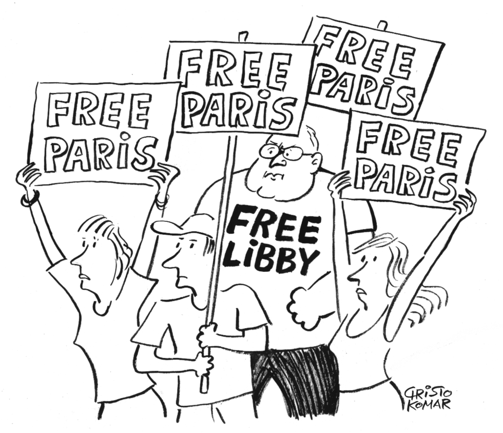 Free Paris - B&W