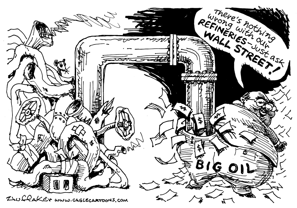 Big Oil Refineries
