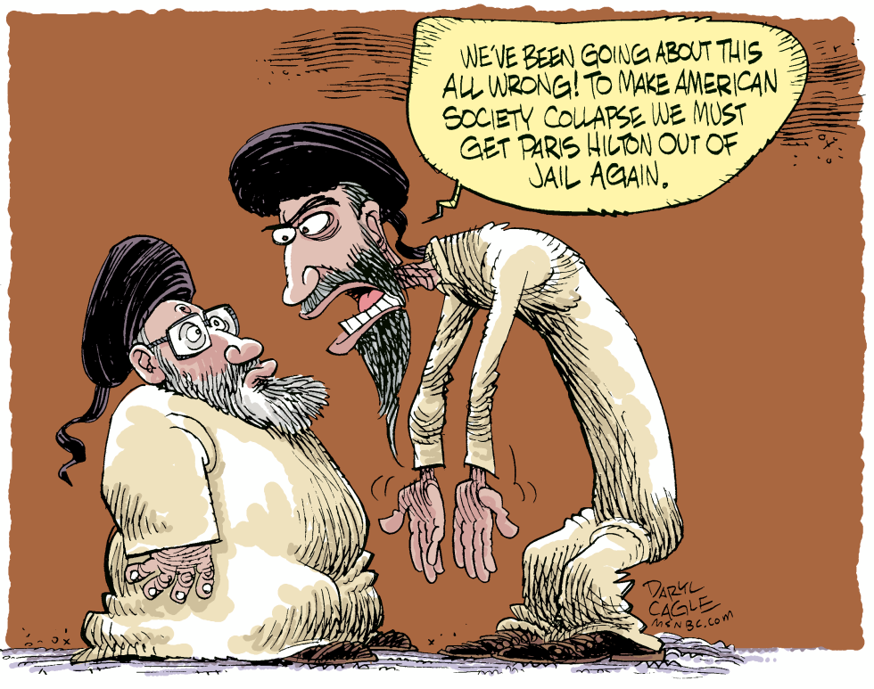 Osama And Paris Hilton Color