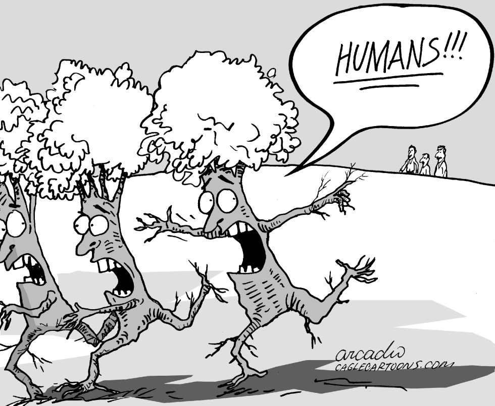 Nature escapes from Mankind