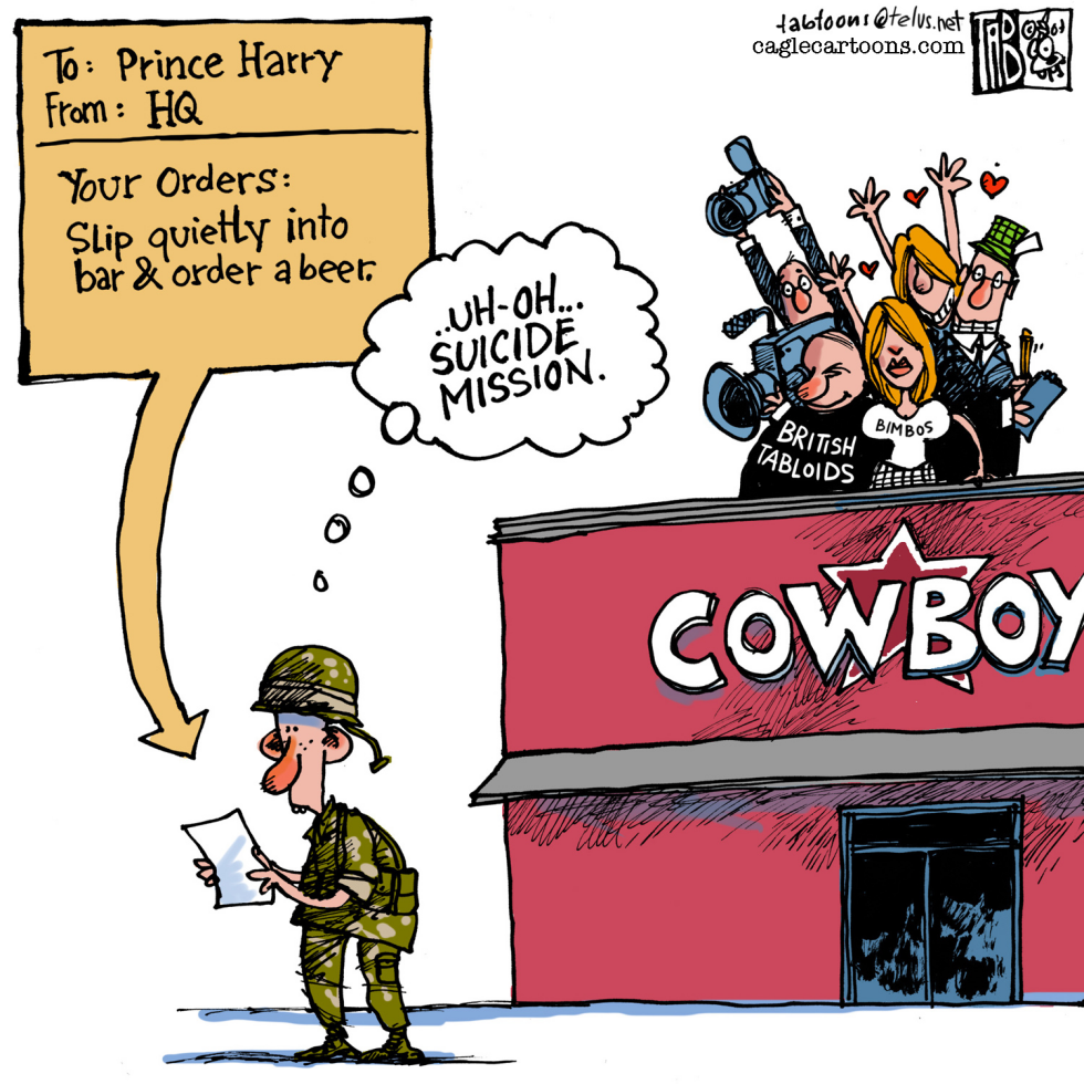 CANADA Harrys suicide mission